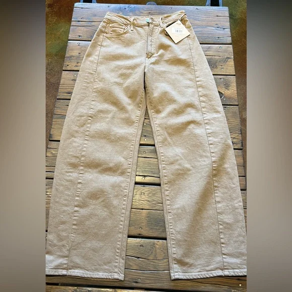 MOTHER half pipe flood high waist ankle jeans - Picture 2 of 2